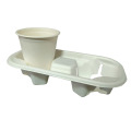 Disposable Coffee Tray for Take-out/Multi-Specification Sugarcane Cup Holder